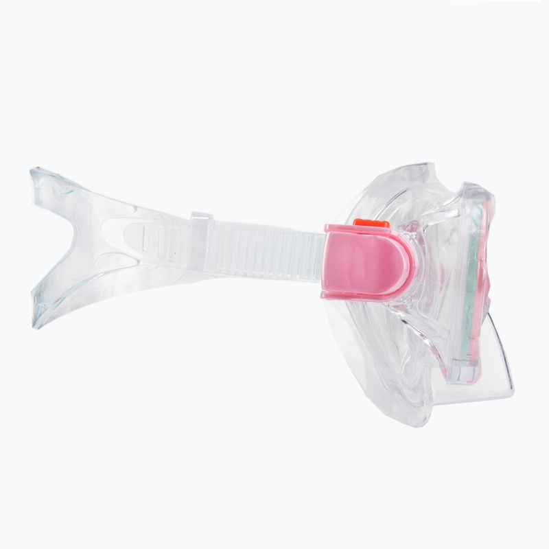 Zestaw do snorkelingu dziecięcy AQUASTIC MSFK-01SR różowy 12