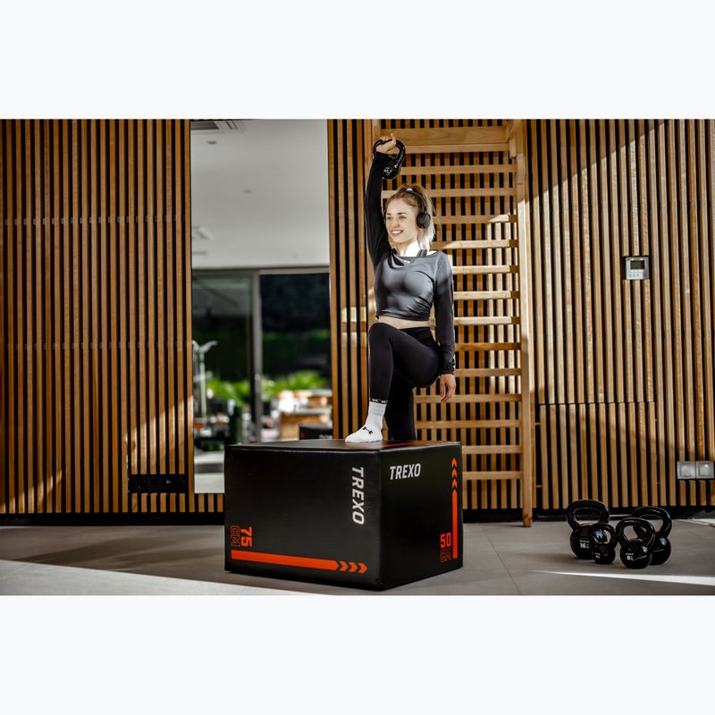 Kettlebell Żeliwny gumowany XTREXO VKB06 6 kg 4