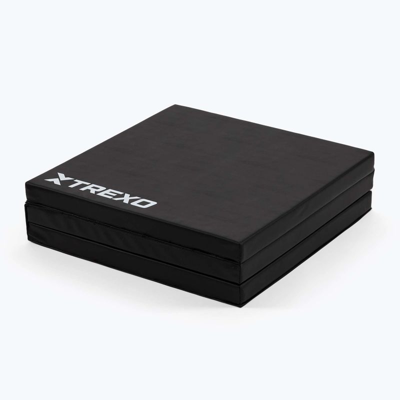 Materac gimnastyczny XTREXO składany 180 x  60 x 5 cm czarny 5