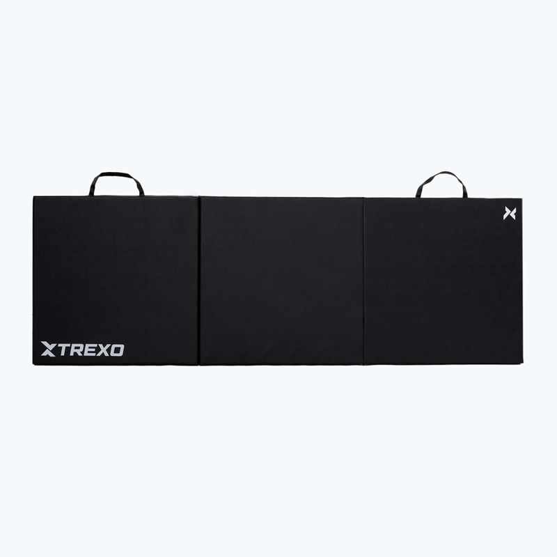 Materac gimnastyczny XTREXO składany 180 x  60 x 5 cm czarny 7