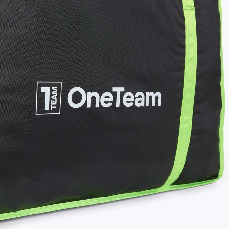 Torba do przenoszenia bramki OneTeam Swiftgoal 180 x 120 cm czarny/zielony 5