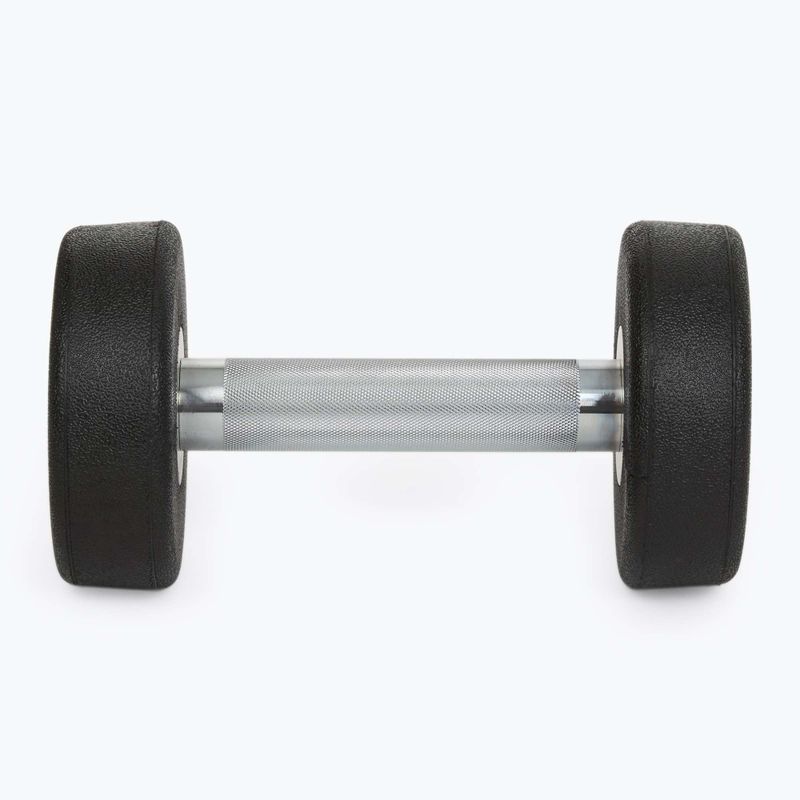 Hantel żeliwny gumowany XTREXO Pro 4 kg czarny 7