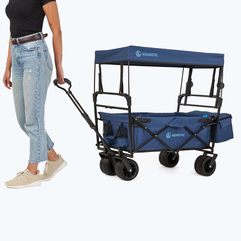 Wózek transportowy AQUASTIC Cart niebieski 10