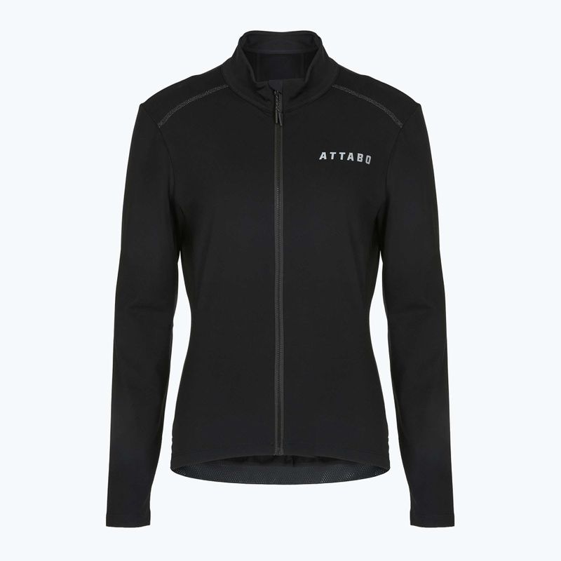 Bluza rowerowa damska ATTABO FLEERO REF ocieplana czarny 9