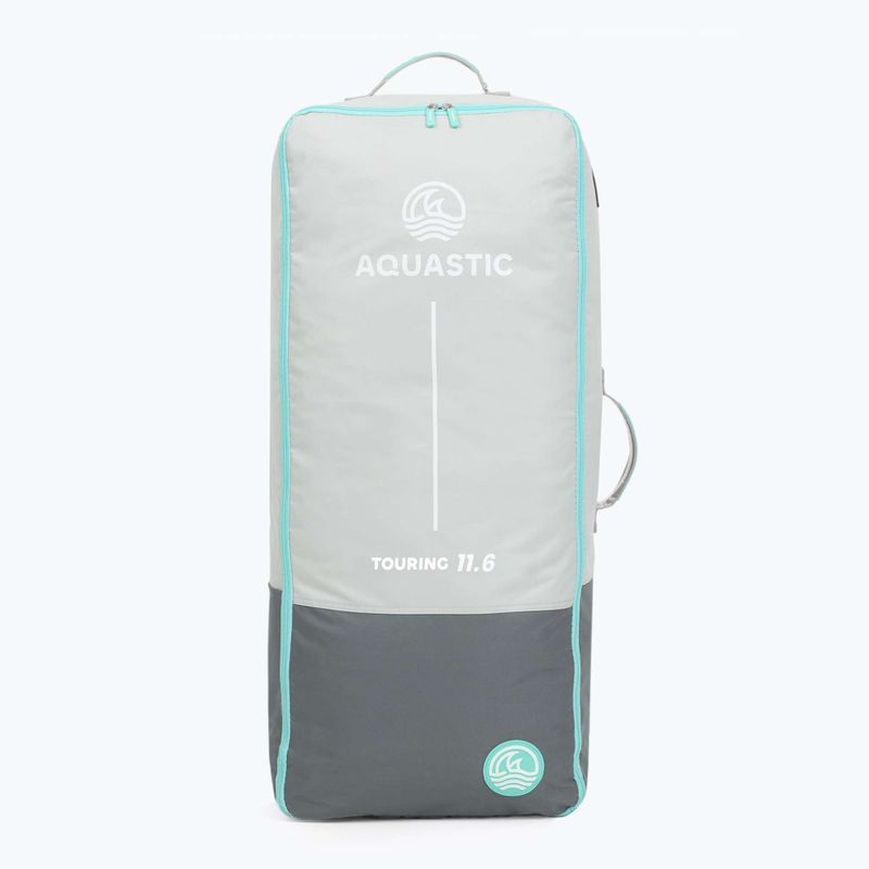 Zestaw deska SUP pompowana AQUASTIC Touring 11'6" niebieski 8