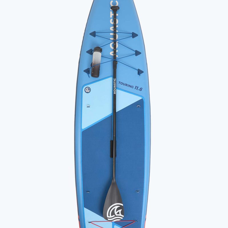 Zestaw deska SUP pompowana AQUASTIC Touring 11'6" niebieski 13