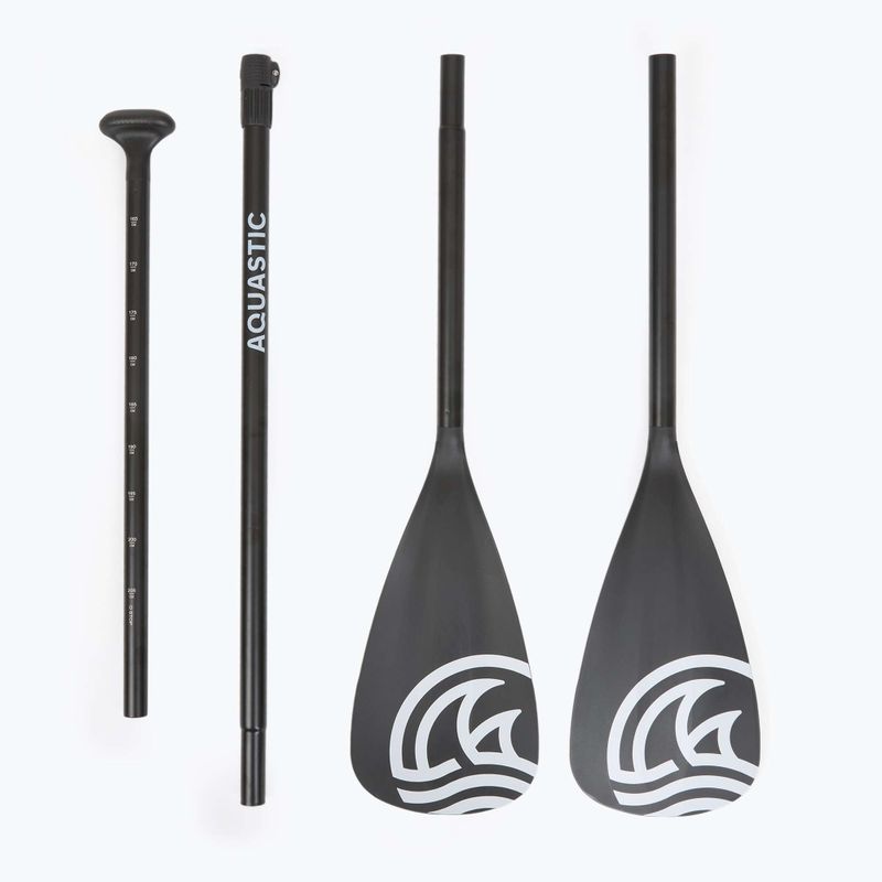 Zestaw deska SUP pompowana AQUASTIC Touring 11'6" niebieski 19