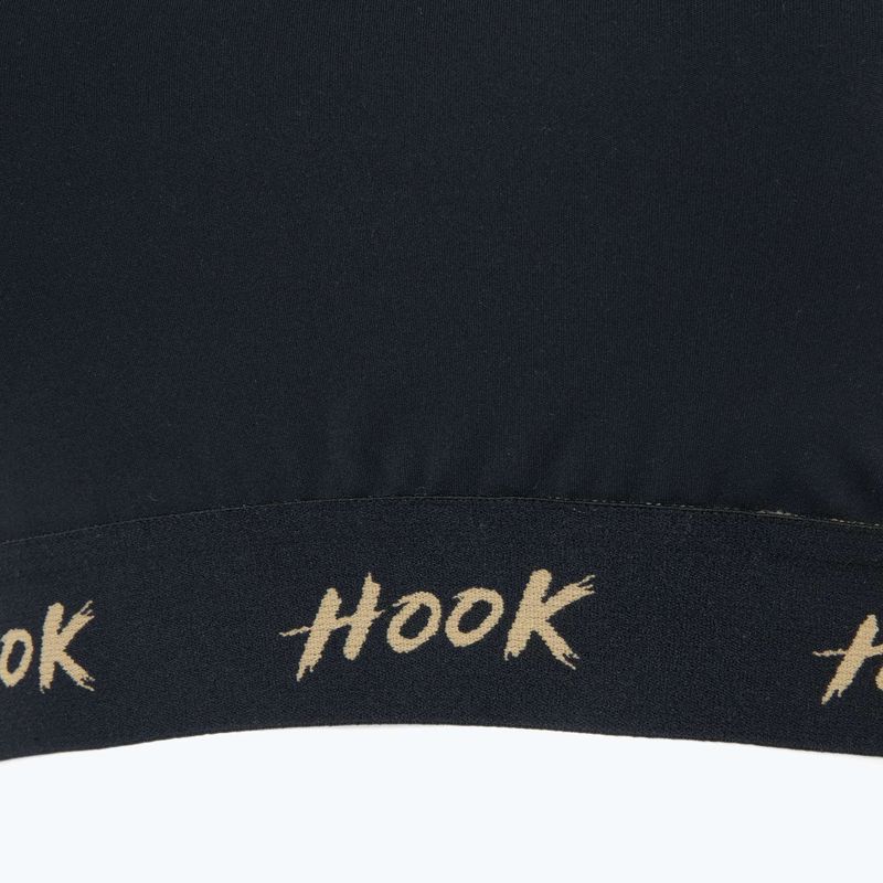 Stanik sportowy damski HOOK FIGHTING Base czarny 7