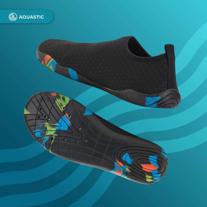 Buty do wody AQUASTIC Panam czarny 8