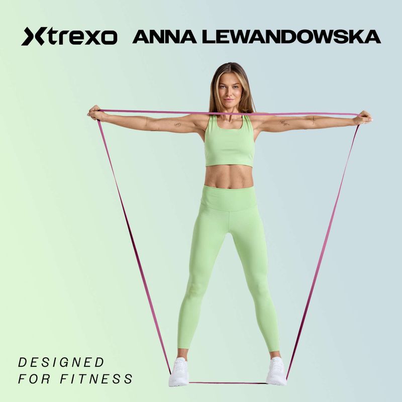 Zestaw gum do ćwiczeń XTREXO Mini Power Band TXO-B4Z053-ALL 5 szt. wielokolorowy 2
