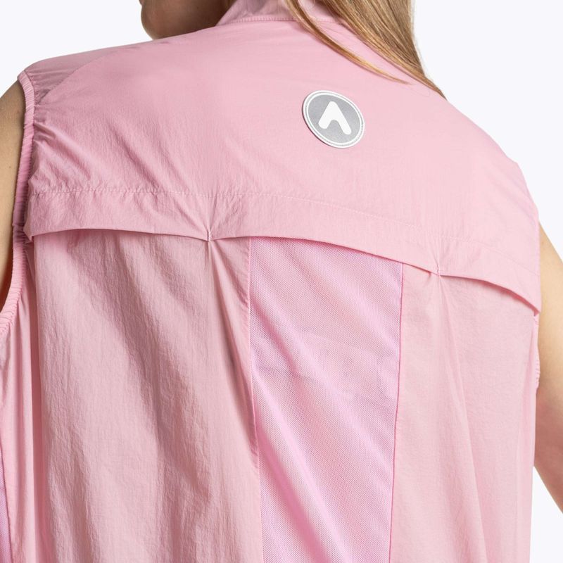 Kamizelka rowerowa damska ATTABO Cahayo Vest Windproof różowy 6