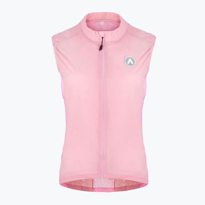 Kamizelka rowerowa damska ATTABO Cahayo Vest Windproof różowy 9