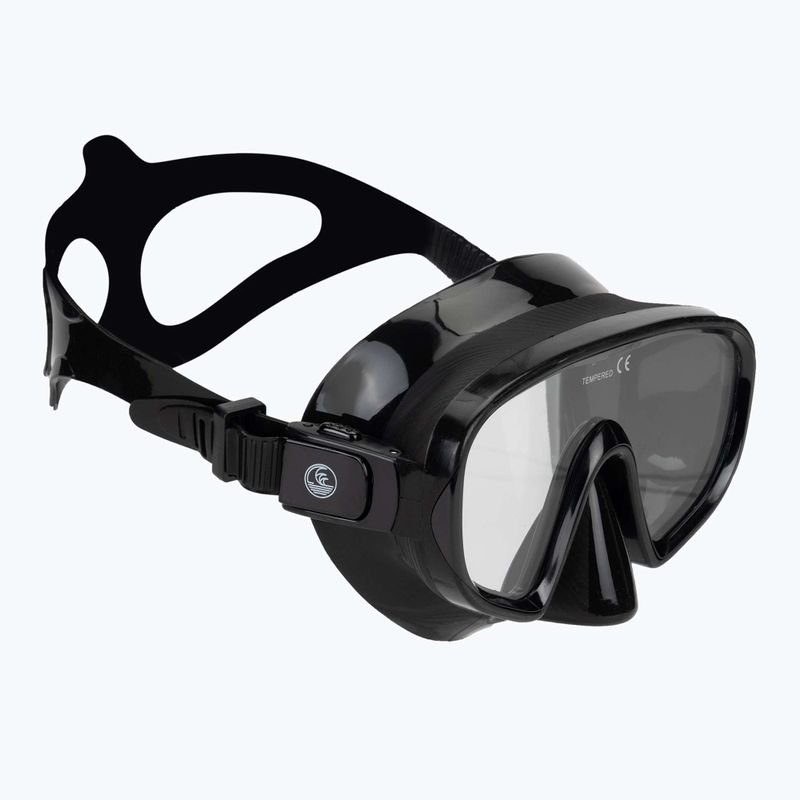 Zestaw do snorkelingu AQUASTIC Cove maska + fajka czarny 3