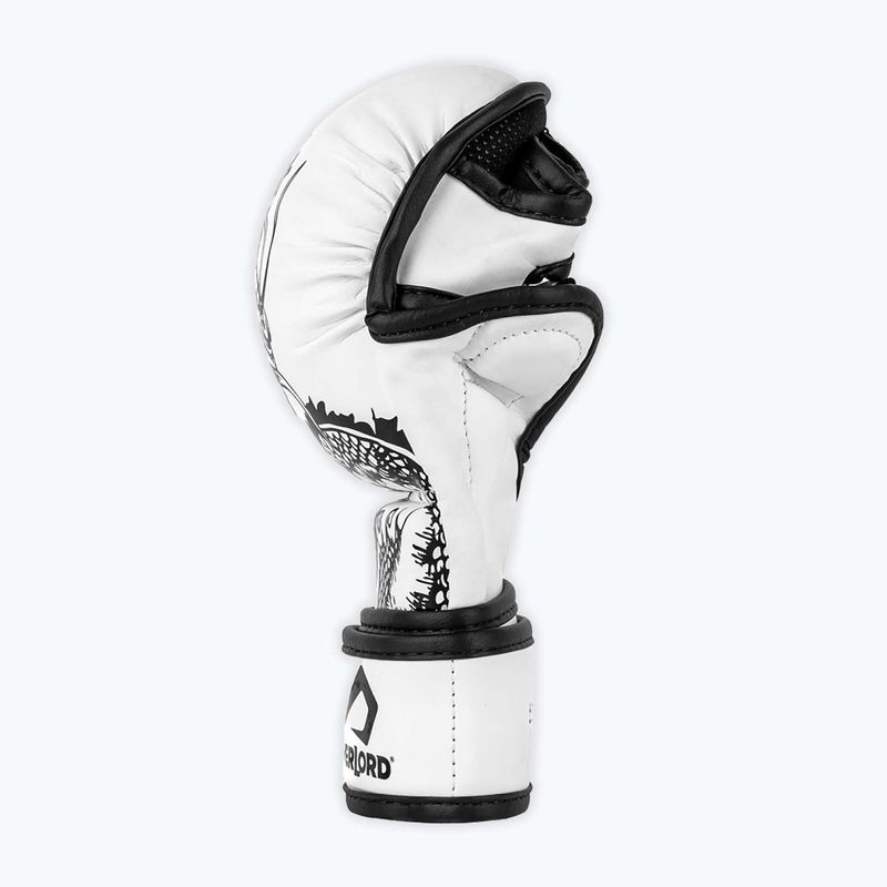 Rękawice grapplingowe Overlord MMA Legend biały 2