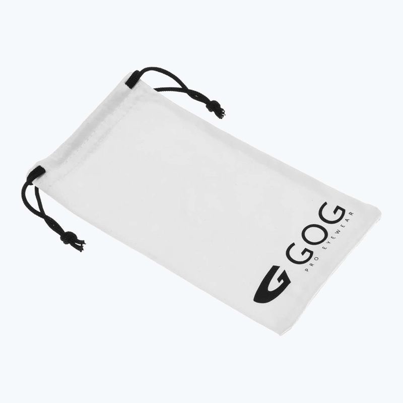 Okulary przeciwsłoneczne dziecięce GOG Flint matt black/blue/polychromatic blue 5