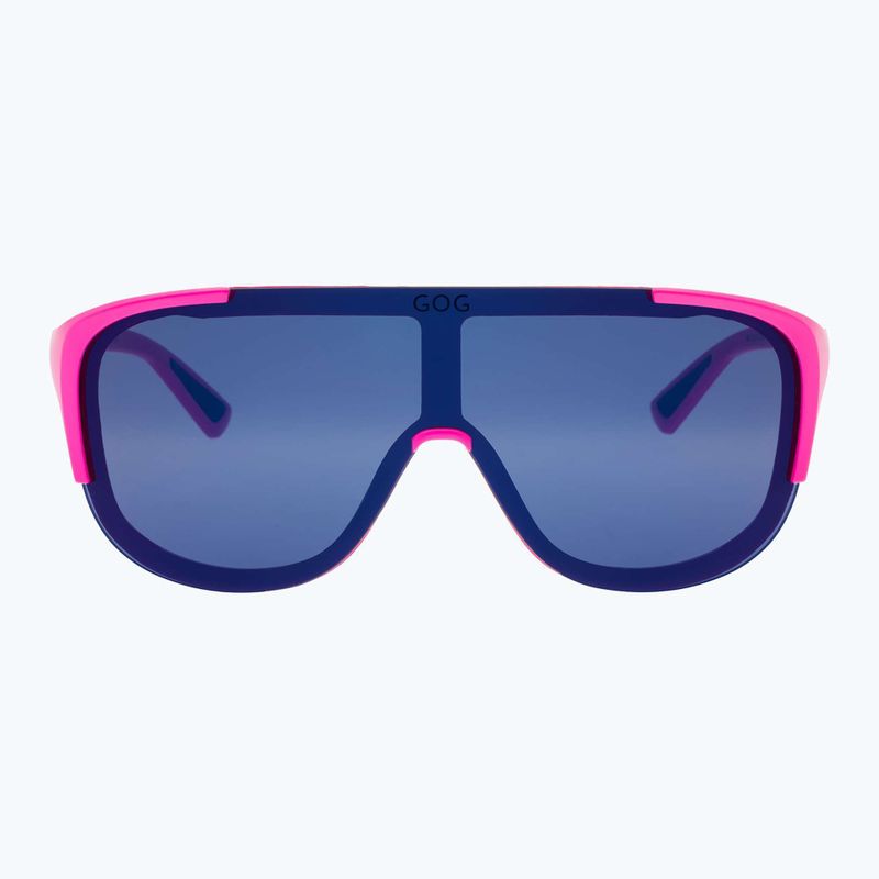 Okulary przeciwsłoneczne GOG Medusa matt neon pink/black/reflex blue 2