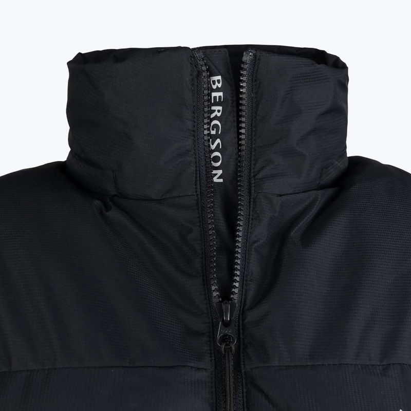 Kurtka ocieplana męska BERGSON Snowy Wolf Micro-Therm black 5