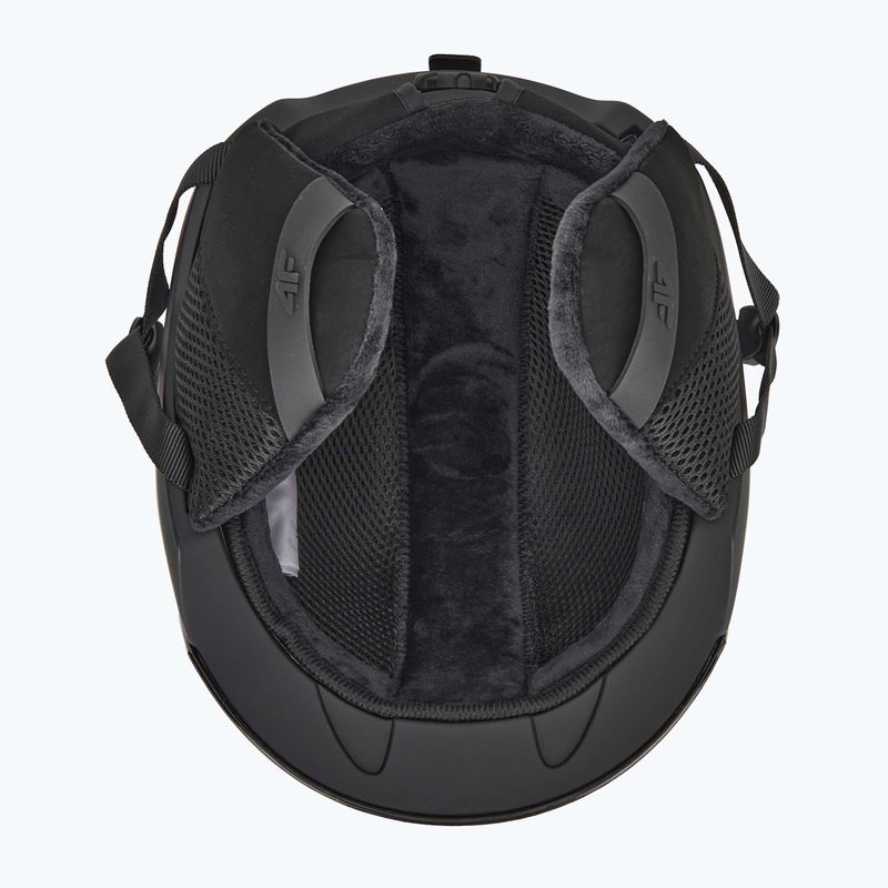 Kask narciarski 4F U072 deep black 5