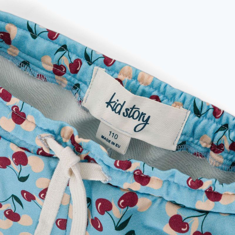 Spodnie dziecięce KID STORY Dresowe cherry 3