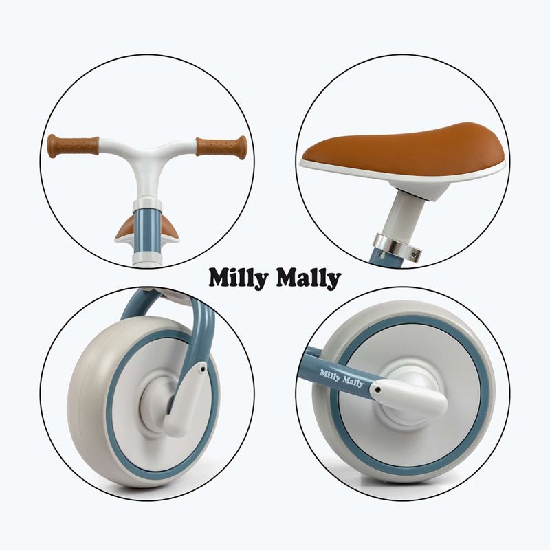 Rowerek biegowy Milly Mally Skippy blue 7