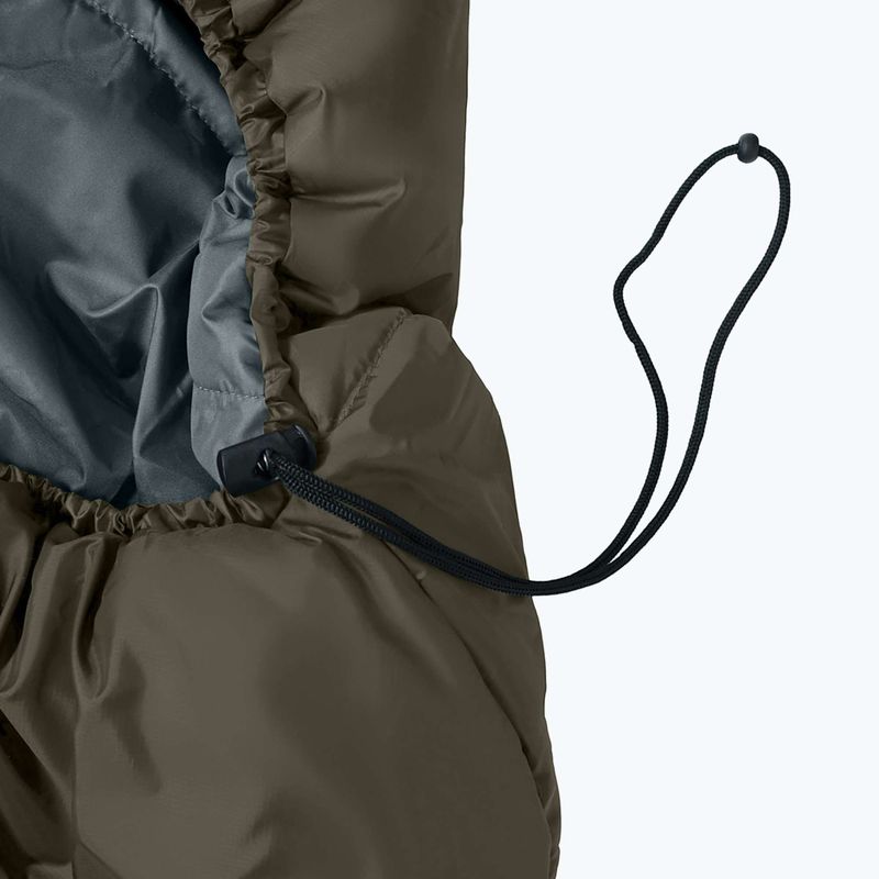 Śpiwór Alpinus Wide & Long Fiber Pro 1250 230 cm/prawy oliwkowy 3