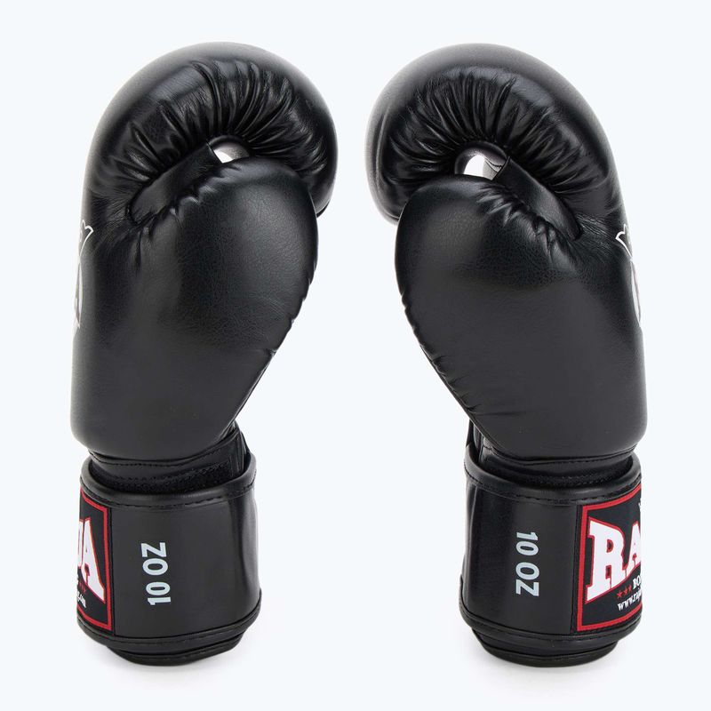 Rękawice bokserskie RAJA BOXING Single Semi Leather black 4