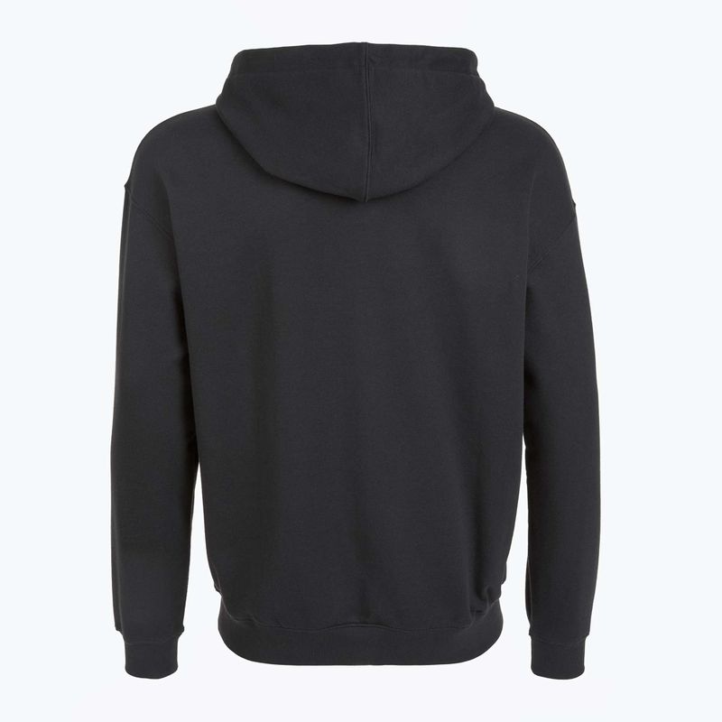 Bluza męska PROSTO Hoodie Logo Zip black 2