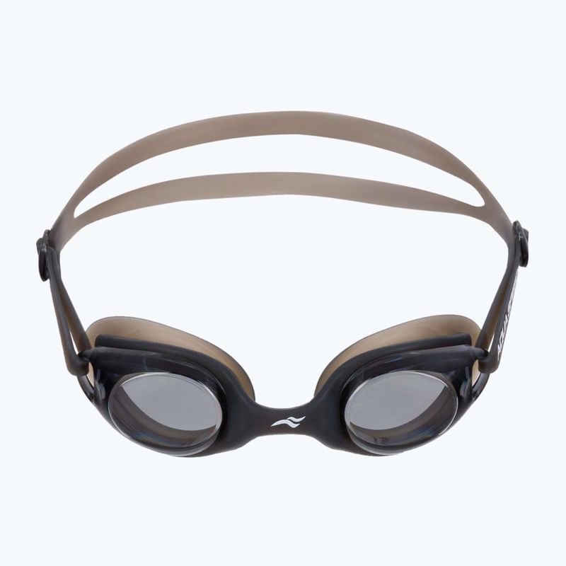 Okulary do pływania dziecięce AQUA-SPEED Ariadna czarne/ciemne 2