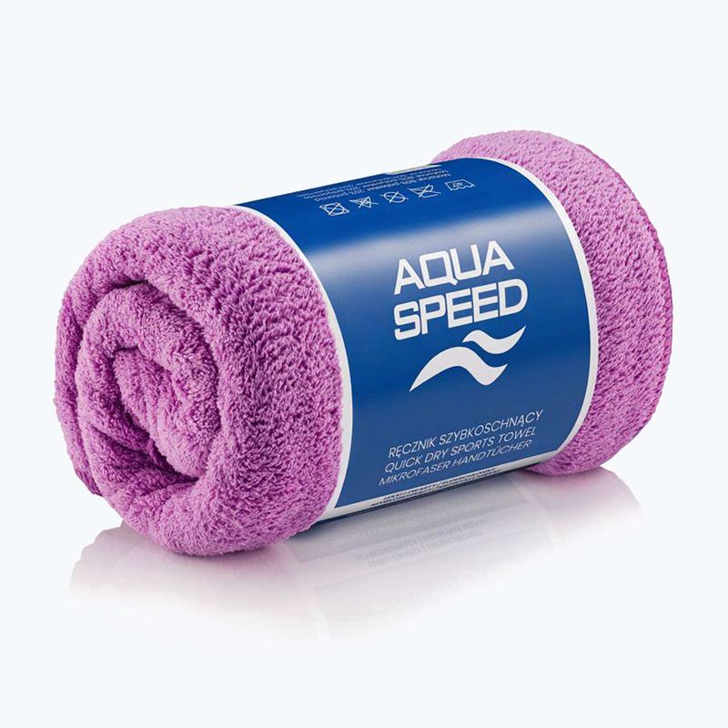 Ręcznik szybkoschnący AQUA-SPEED Dry Coral fioletowy 2