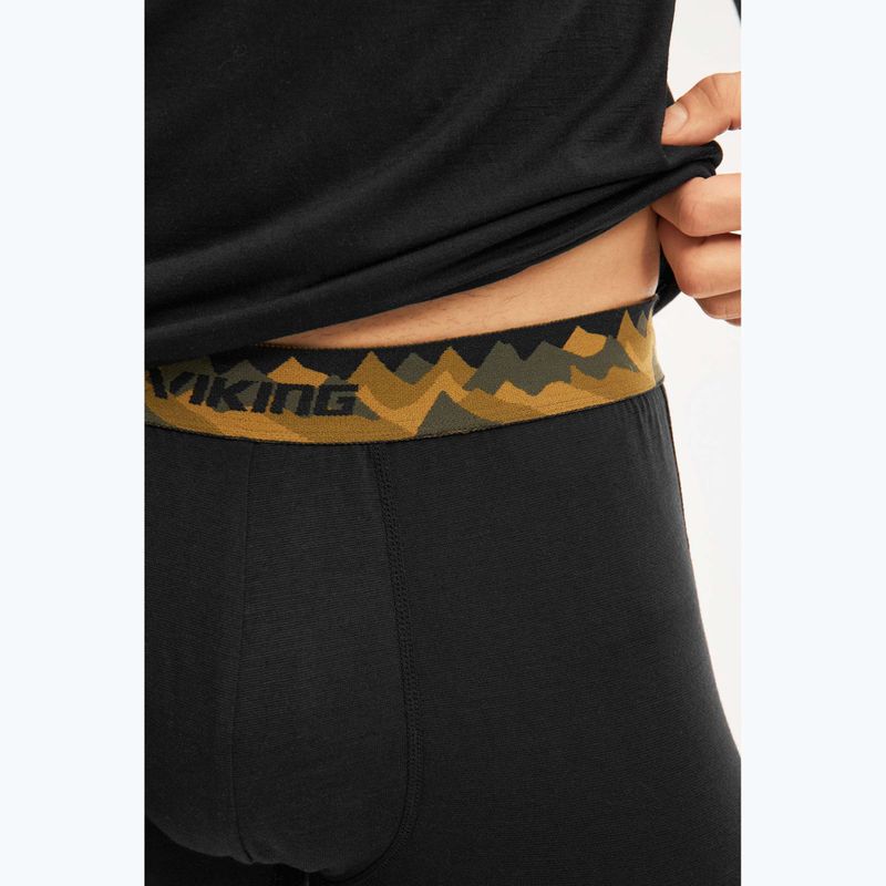 Komplet bielizny termoaktywnej męskiej Viking Novena black 6