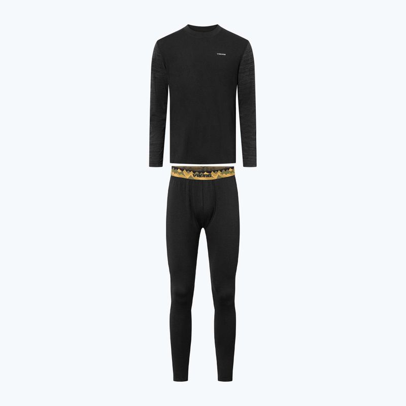 Komplet bielizny termoaktywnej męskiej Viking Novena black 7
