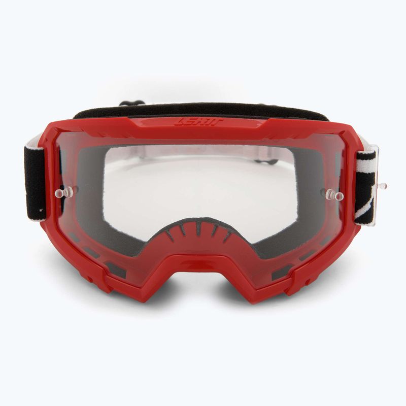 Gogle rowerowe dziecięce Leatt Vizion 2.5 Small red 2