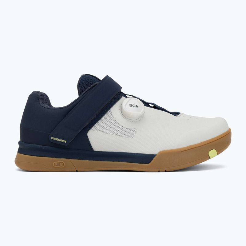 Buty rowerowe MTB Crankbrothers Mallet BOA navy grey/gum outsole 2