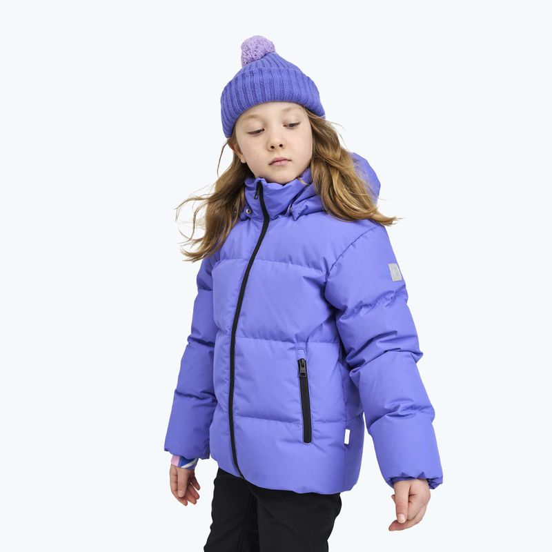 Kurtka puchowa dziecięca Reima Paimio breezy violet 11