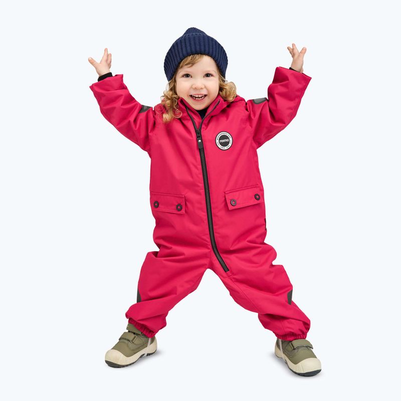 Kombinezon softshell dziecięcy Reima Marte Mid rosy berry 9