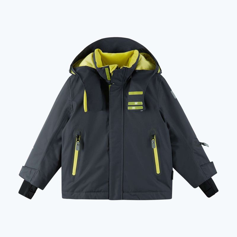 Kurtka narciarska dziecięca Reima Kairala soft black 2