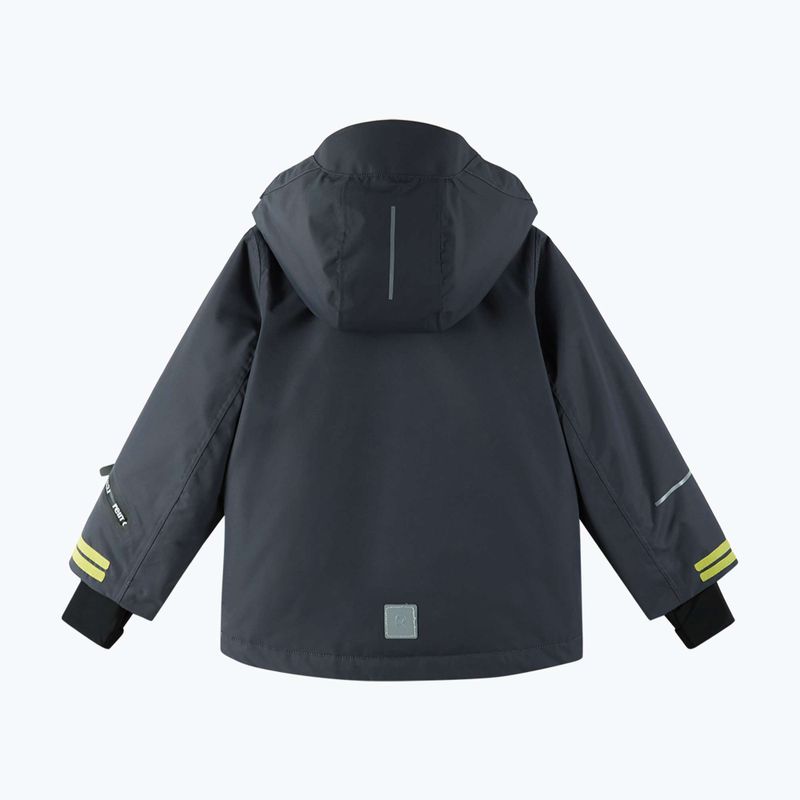 Kurtka narciarska dziecięca Reima Kairala soft black 3