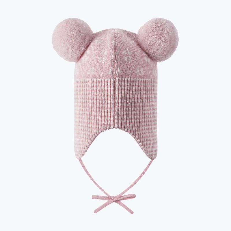 Czapka zimowa dziecięca Reima Kuuru pale rose 2