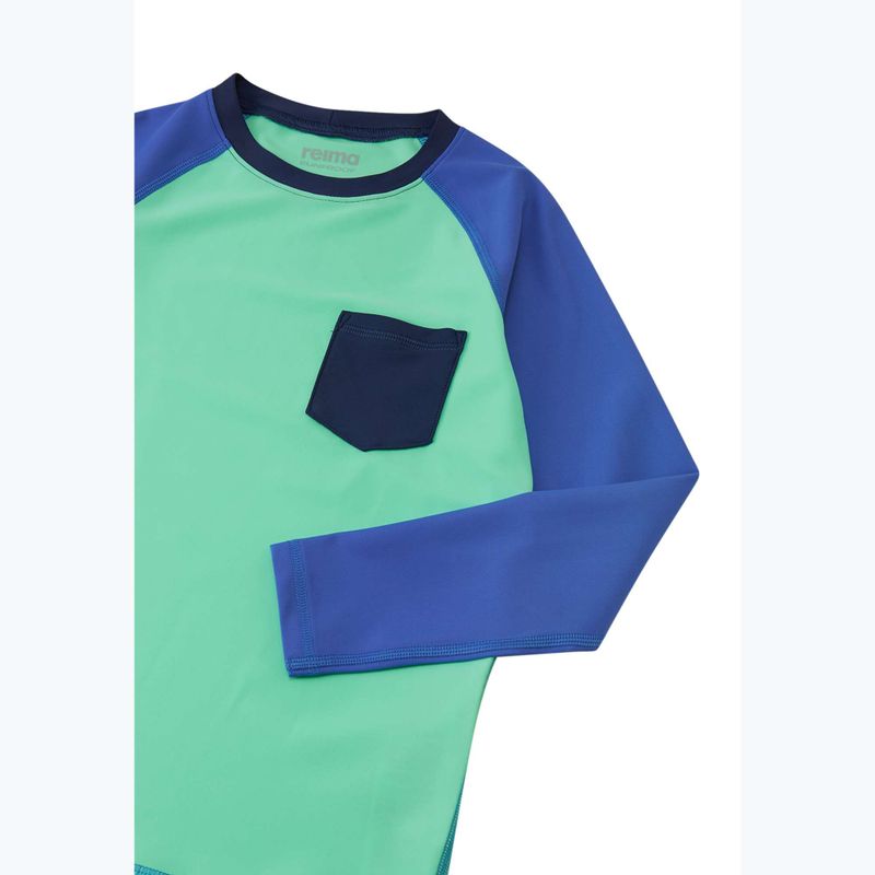 Longsleeve do pływania dziecięcy Reima Kroolaus fresh mint 3