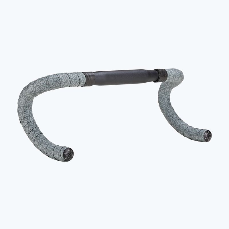 Owijka na kierownicę SUPACAZ Super Sticky Kush Classic 2.5 mm gun metal/ano black plugs 2