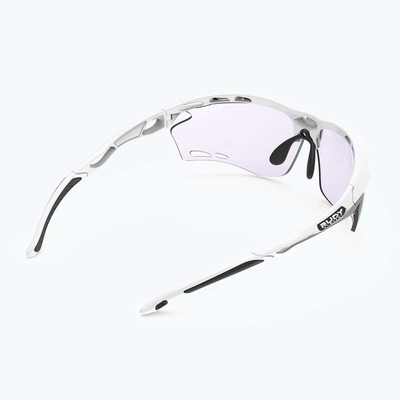 Okulary przeciwsłoneczne Rudy Project Propulse white gloss/impactx photochromic 2 laser purple 5