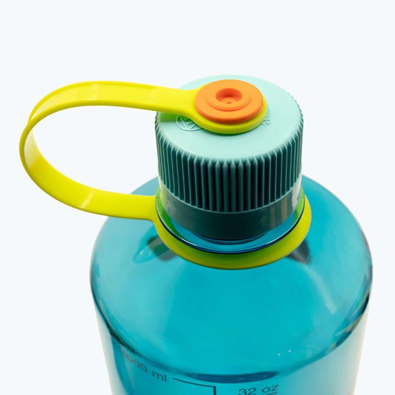 Butelka turystyczna Nalgene Narrow Mouth Sustain 1000 ml cerulean 3
