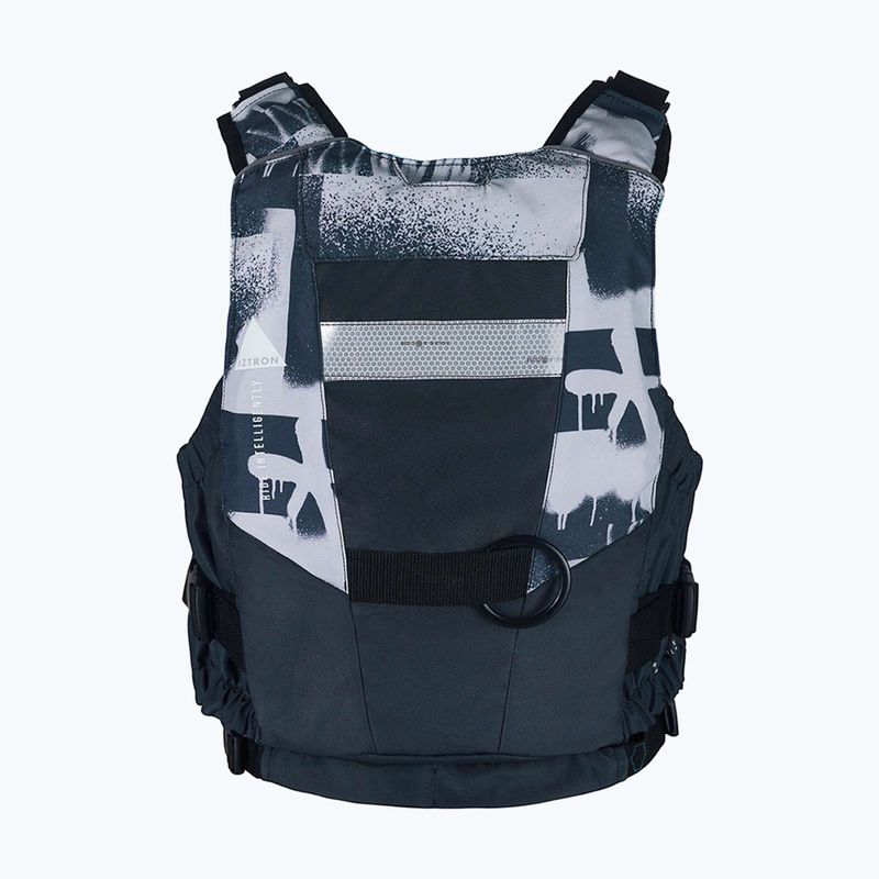 Kamizelka asekuracyjna męska Aztron N-SV 3.0 Nylon puzzle grey/mint 2