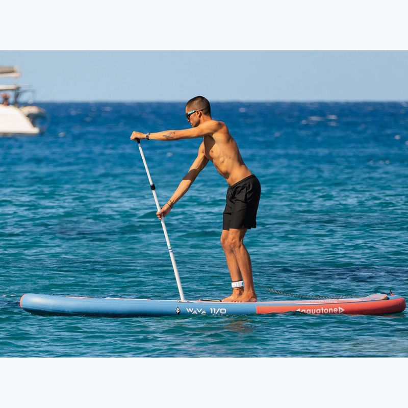 Zestaw deska SUP pompowana Aquatone Wave Plus 11'0" 19