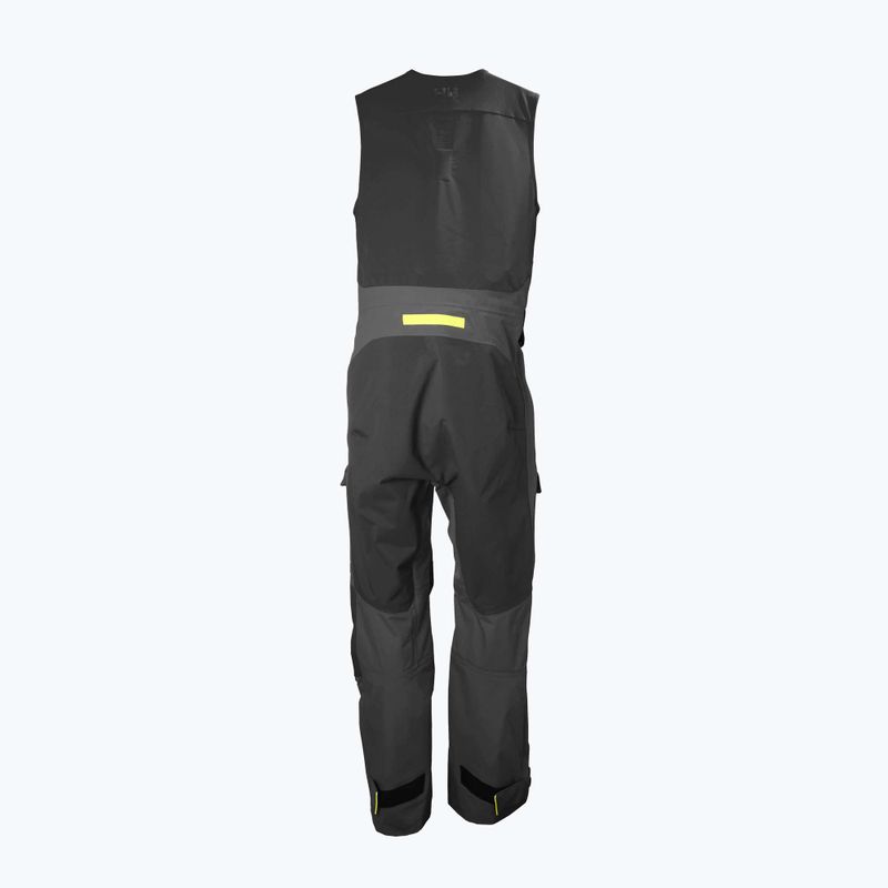 Kombinezon żeglarski męski Helly Hansen Aegir Race Salopette ebony 2