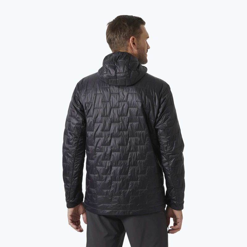 Kurtka męska Helly Hansen Lifaloft Hooded Insulator black matte 2