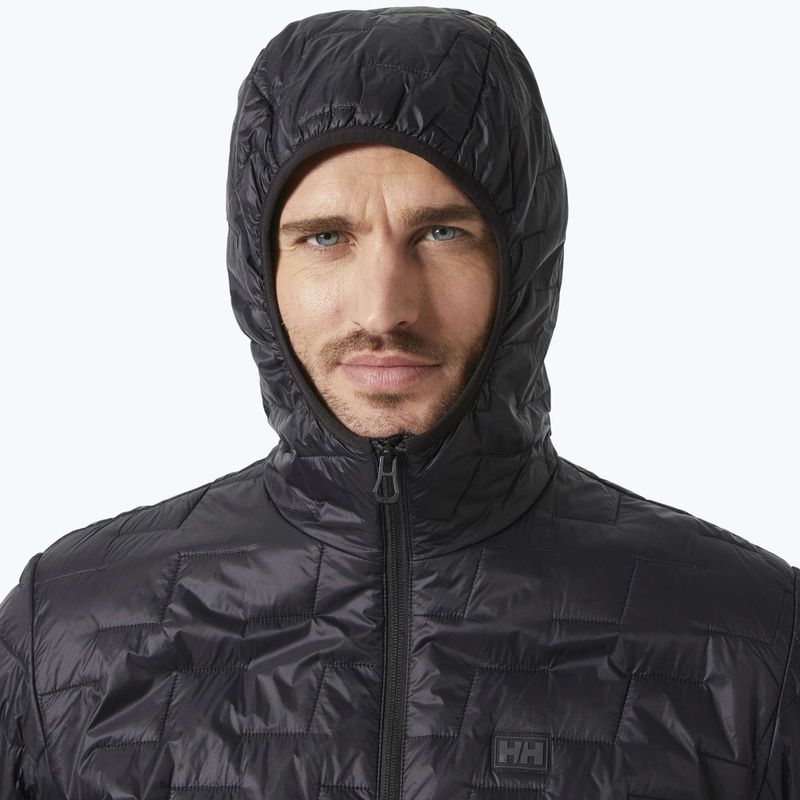 Kurtka męska Helly Hansen Lifaloft Hooded Insulator black matte 3