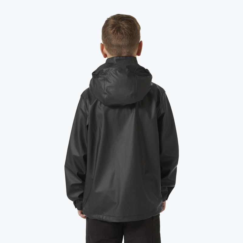 Kurtka żeglarska dziecięca Helly Hansen Moss black 2