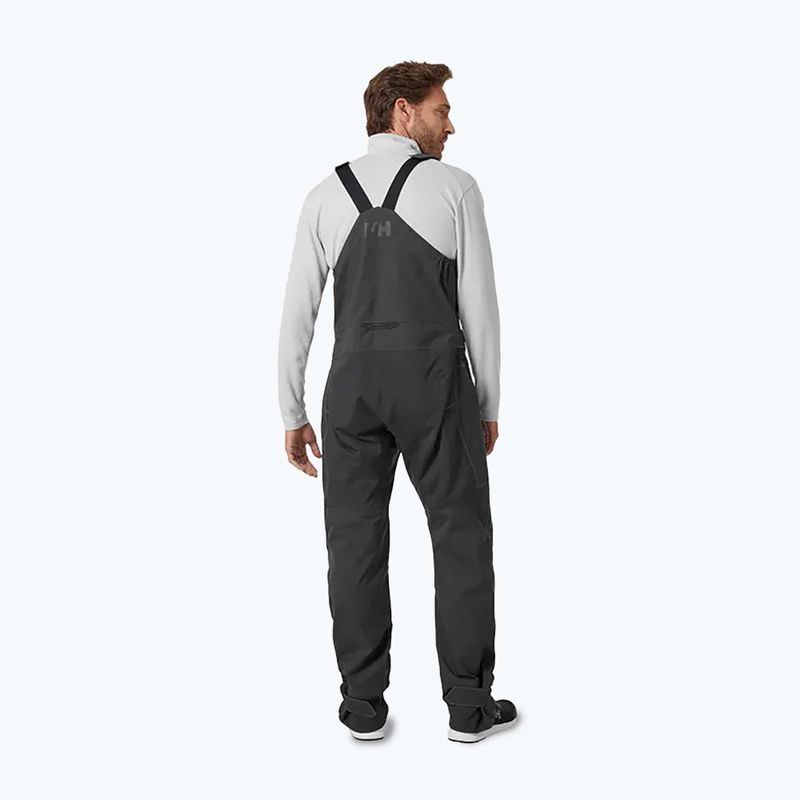 Spodnie żeglarskie męskie Helly Hansen HP Foil Pro Bib ebony 2