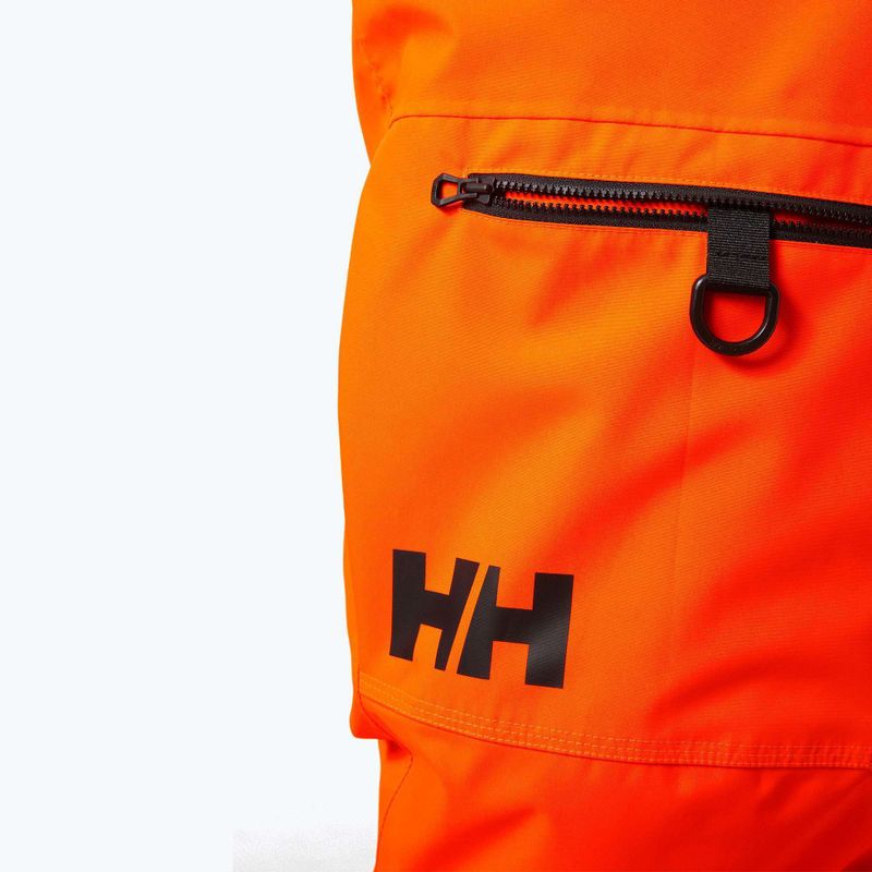 Spodnie narciarskie męskie Helly Hansen Sogn Cargo neon orange 3